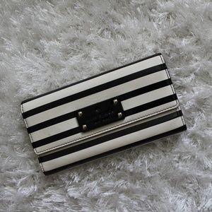 Throwback/OG Kate Spade Striped Wallet